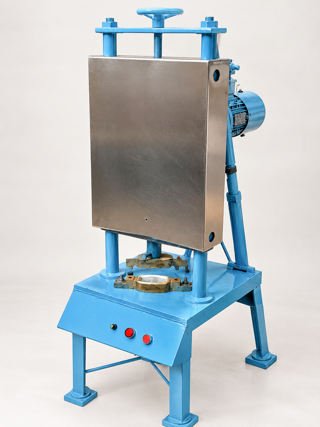 ZU Engineering Automatic Soap Stamp Machine β Motorized Soap Punch & Logo Embossing Press