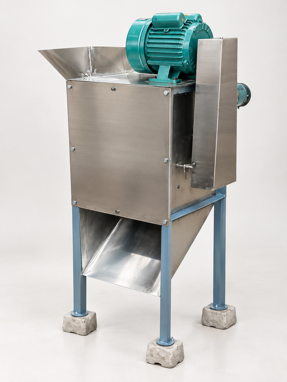 ZU Engineering Industrial Washing Powder Grader β Heavy-Duty Stainless Steel Detergent Sifting & Screening Machine